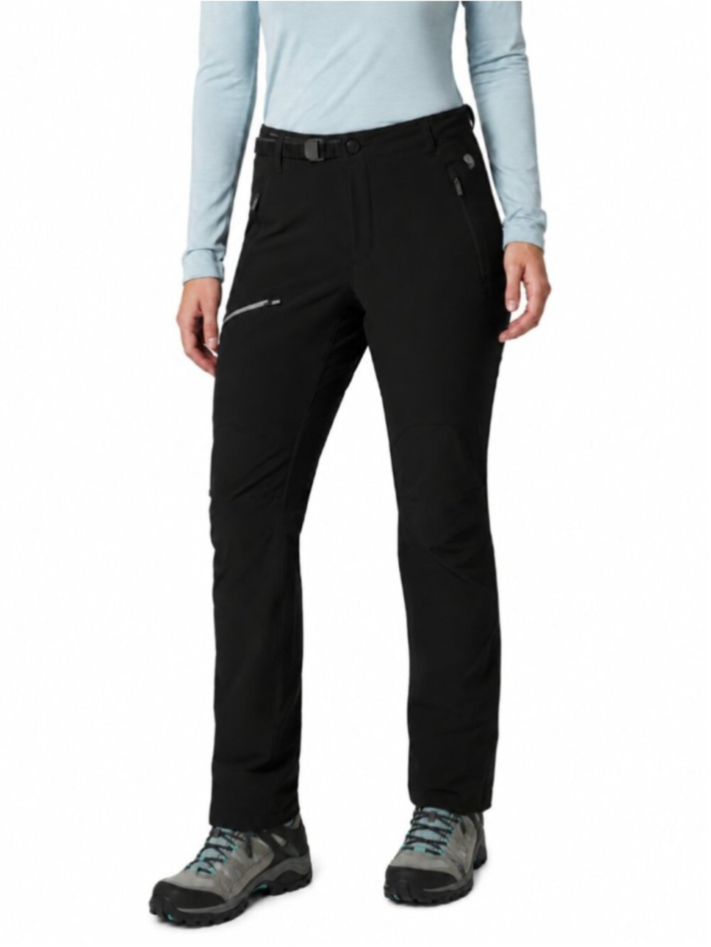 MOUNTAIN HARDWEAR Chockstone 30.5" Hiking Pants Black Sz 2 Midweight Utility